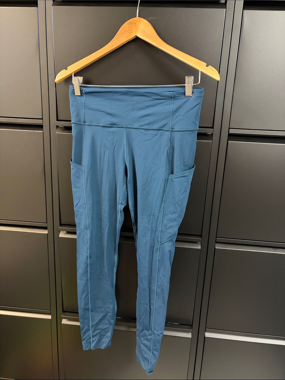 lululemon athletica Teal Leggings with Side Pockets